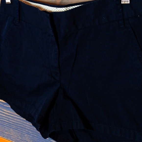 J Crew Chino Shorts Broken-In 6 navy blue - Picture 4 of 7